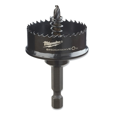SHOCKWAVE Impact Hole Saw, 1-3/8 in Cutting Diameter, 1/8 in Cutting Depth, 2-1/2 in L