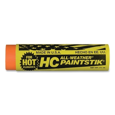 HC Paintstik Livestock Marker, 1 in dia, 4 in L, Orange