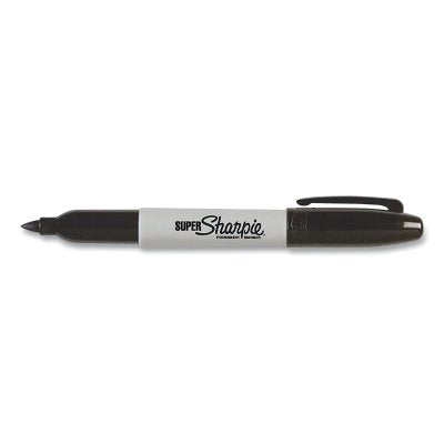 Super Permanent Marker, Black, Fine Point