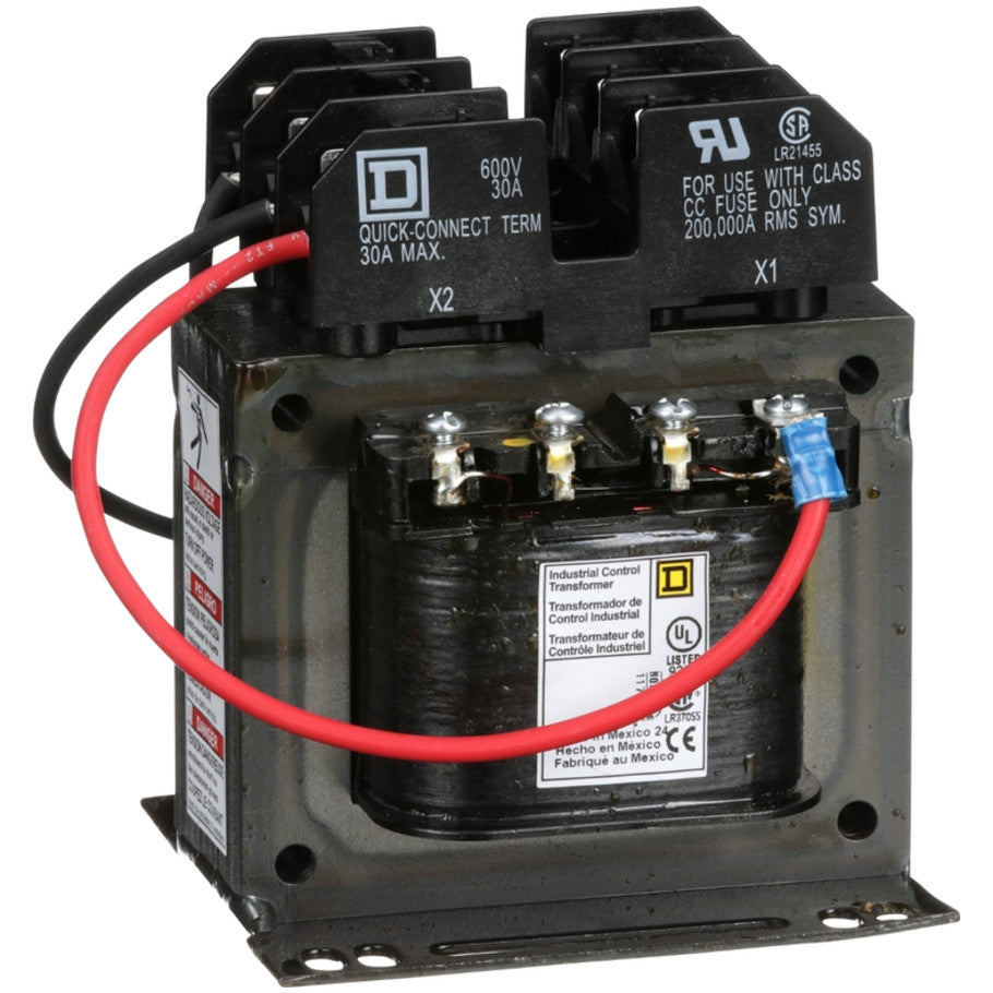 Type TF Industrial Control Transformer, 1-Phase, 208/230/460V Primary, 115V Secondary, 150VA
