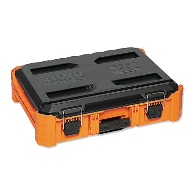 MODbox Toolbox, Small, 15.5 in W x 16 in D x 6.6 in H, Impact Resistant Polymers, Orange