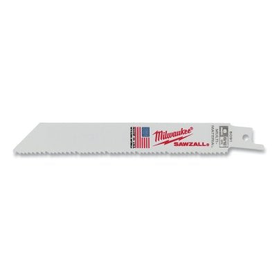 SAWZALL Standard Multi-Material Blade, 6 in L x 3/4 in W, 8/12 TPI, 50 EA/BOX