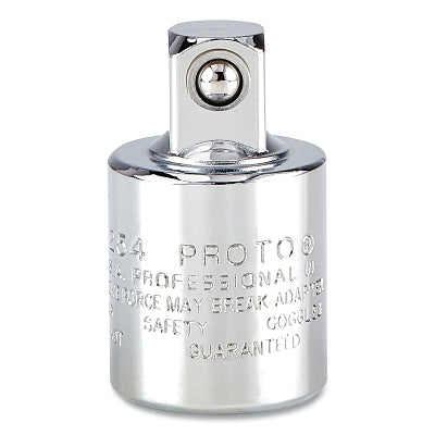 Square Drive Adapters, 1/2" (female square); 3/8" (male square) drive, 1 3/8"