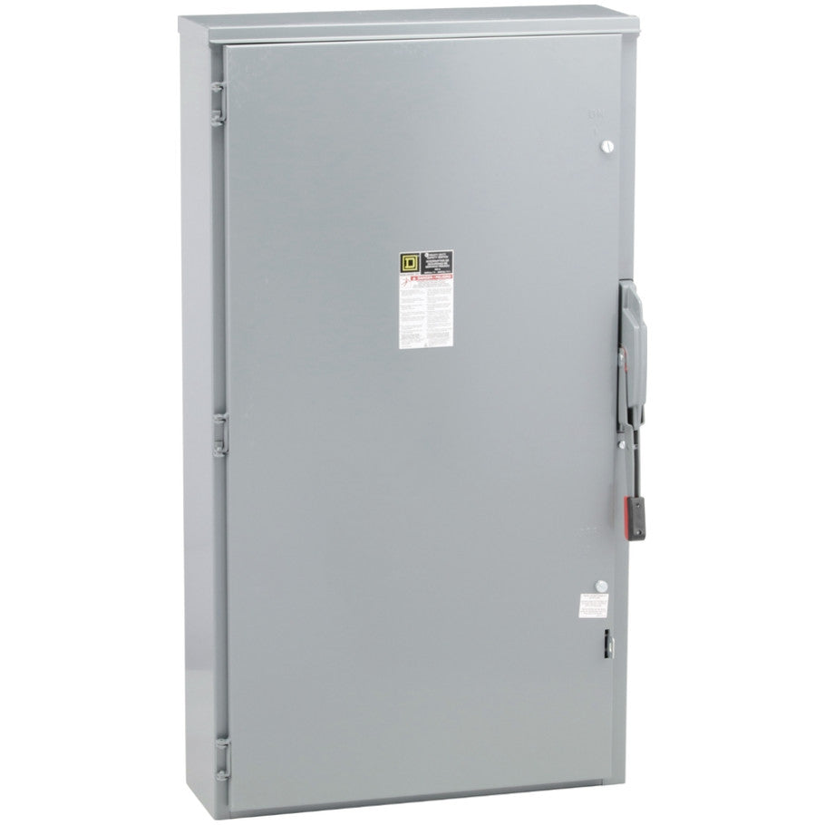 Heavy Duty Disconnect, Non Fusible, Single Throw, 400A 600VAC/DC, 3P3W