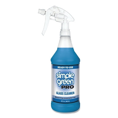 Pro Glass Cleaner, 32 oz, Spray Bottle