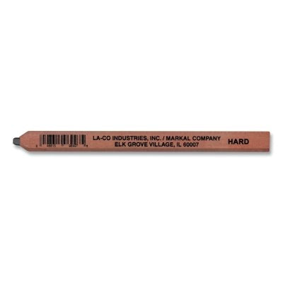 Carpenter Pencil, Hard, 7 in, Gray