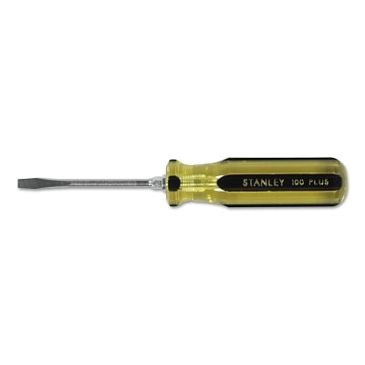 100 Plus Round Blade Standard Tip Screwdrivers, 7/32 in, 6 3/4 in Long