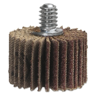 High Performance Mini Flap Wheels with 1/4"-20 Thread,1" x 1",80 Grit,30,000 RPM