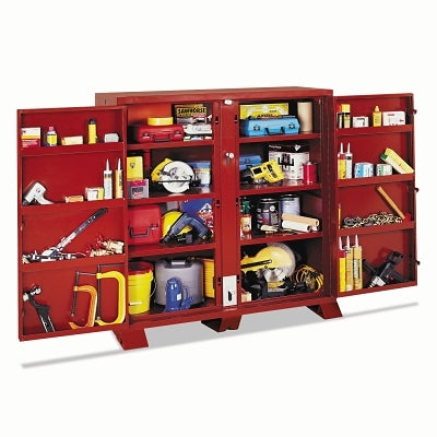 Extra Heavy-Duty Cabinets, 60-1/8W x 30-1/4D x 60-3/4H, 2 Doors
