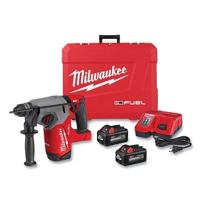 M18 FUEL SDS Plus Cordless Rotary Hammer, 1 in, 1330 RPM, Kit, Includes Batteries/Charger
