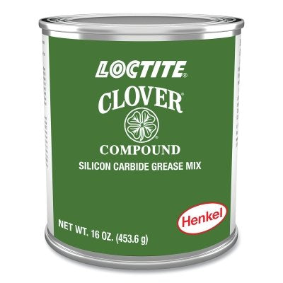 Clover Silicon Carbide Pat Gel Water Mix, 600 grit, 1 lb cap, Can, Mild Odor