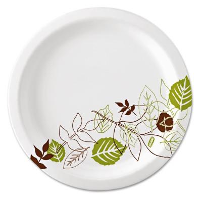 Dixie Ultra Heavy Weight Paper Plate, 10 in, Pathways Design