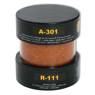 R-Series Dessicant Breather, 5.2 in dia, 6 in H, Silica Gel