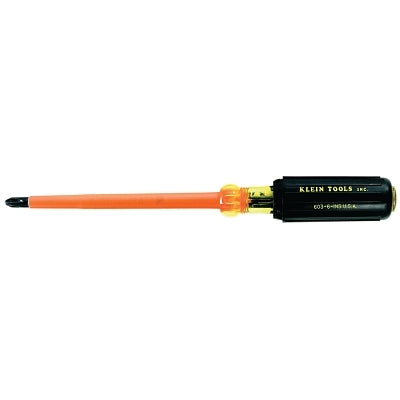 #2 Profilated Phillips-Tip Cushion-Grip Screwdriver, Insulated