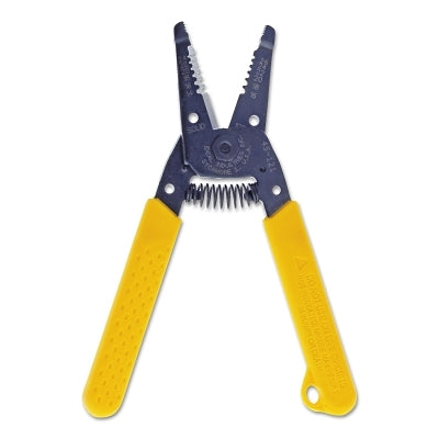 T-Stripper, 6 in L, 16 AWG to 26 AWG, Yellow Handle
