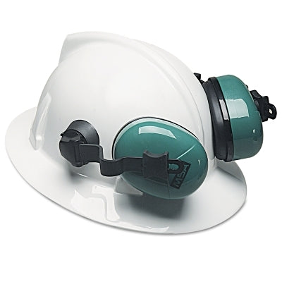 Sound Control SH Earmuffs, 25 dB NRR, Green, Helmet