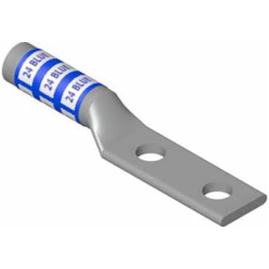 Blackburn Color-Keyed Two-Hole,  Long Barrel Lug, 2.28 in. x ,22, Blue