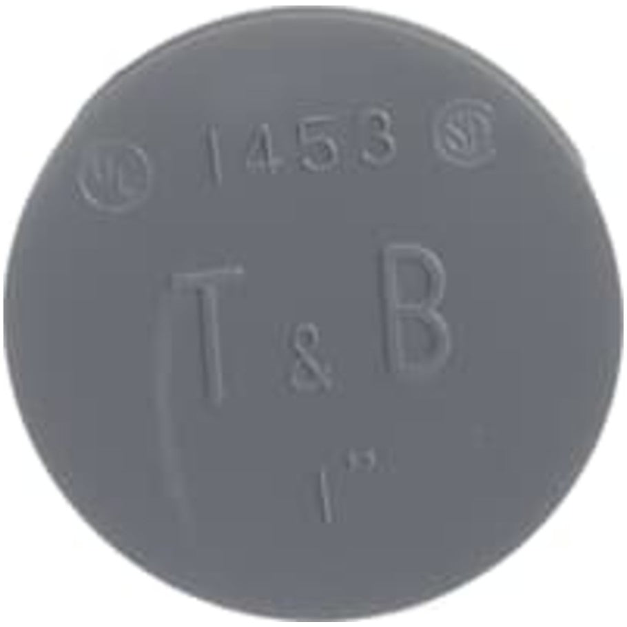1 Inch T B Thermoplastic Knockout Plug