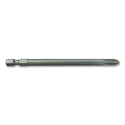Phillips Power Bit, #4, 1/4 in Hex Drive, 1-15/16 in Length