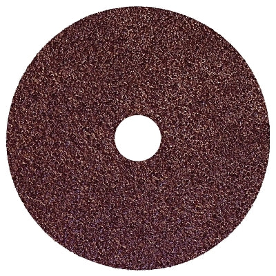 Resin Fiber Disc, 5 in Dia, 24 Grit, 7/8 in Arbor, 10000 RPM