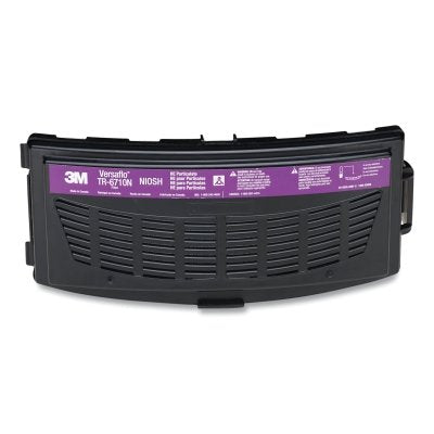 3M TR-6710N-5 Versaflo Filter/Cartridge, HEPA Filter, TR-600/TR-800 Series PAPRs, Magenta, 5 EA/CA
