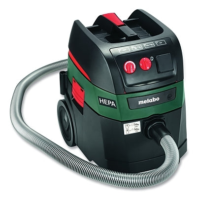 AutoCleanPlus HEPA Vacuum, 9  gal, 11 Ft Hose, 26 ft Cable Length