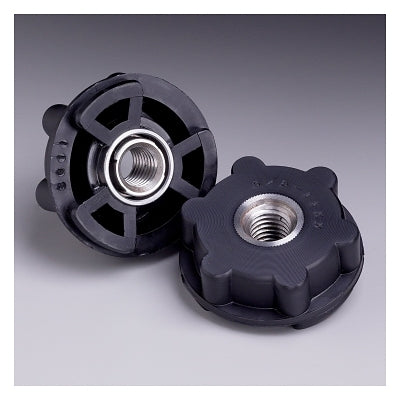 3M 051144-11824 Disc Pad Hubs, 2 1/2 in Dia, Hard, Black