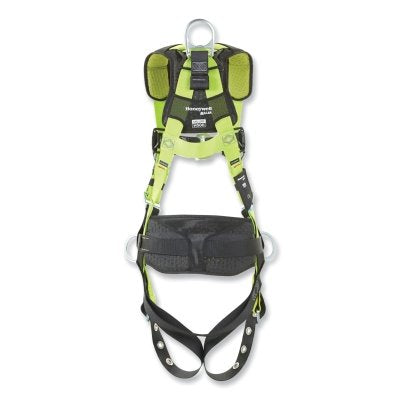 H500 Construction Comfort Full Body Harness, Back/Front/Side D-Rings, Univ, QC Chest/Leg Buckles