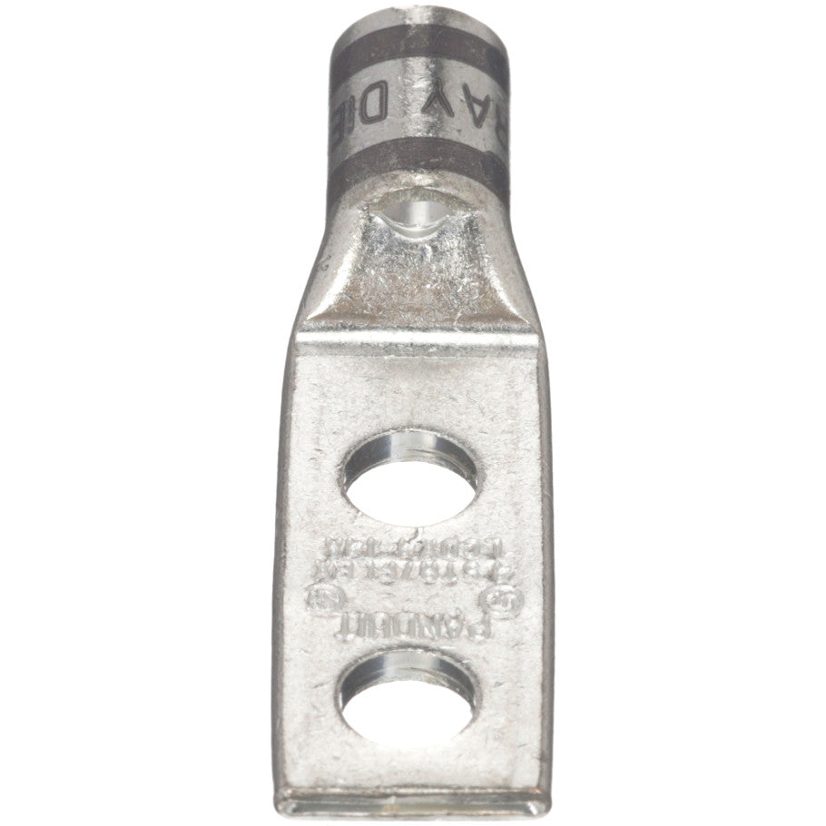Flex Lug, 2-Hole, Gray