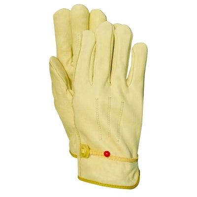 Grips Ball and Tape Drivers Gloves, Palomino Grain Cowhide, Large, Unlined, Tan