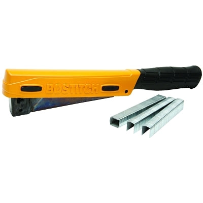 Powercrown Hammer Tacker, 84 Cartridge Cap, Orange
