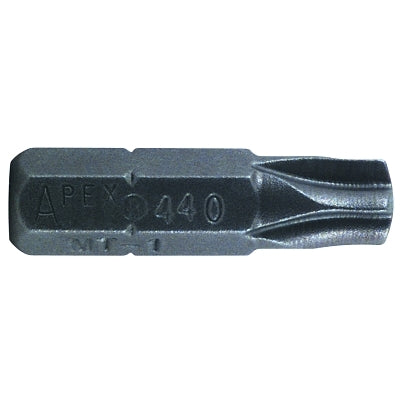 Mor-Torq Insert Bits, #1, 1/4 in drive, Hex, Spring