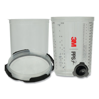 3M 051131-26024 PPS Series 2.0 Spray Cup System Kits, Large, Plastic