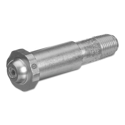 Regulator Inlet Nipple, Inert Gas, 1/4 in (NPT), 2-1/2 L, Stainless Steel, CGA-677