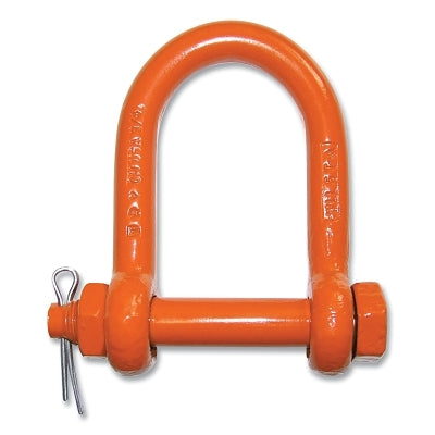 Screw Pin Long-Reach Shackle, 5/8 in Bail, 7000 lb cap Load