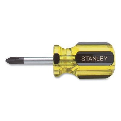 100 Plus Phillips Tip Screwdriver, 3-1/2 in L, Black/ Grey, Chrome