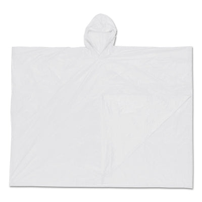Schooner Poncho, 0.10 mm PVC Film, Clear, One Size Fits All