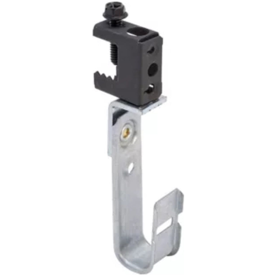 Rotatable Screw on Cable to Beam Fastener for Flanges 3/4 in., Thru 1/2 in.