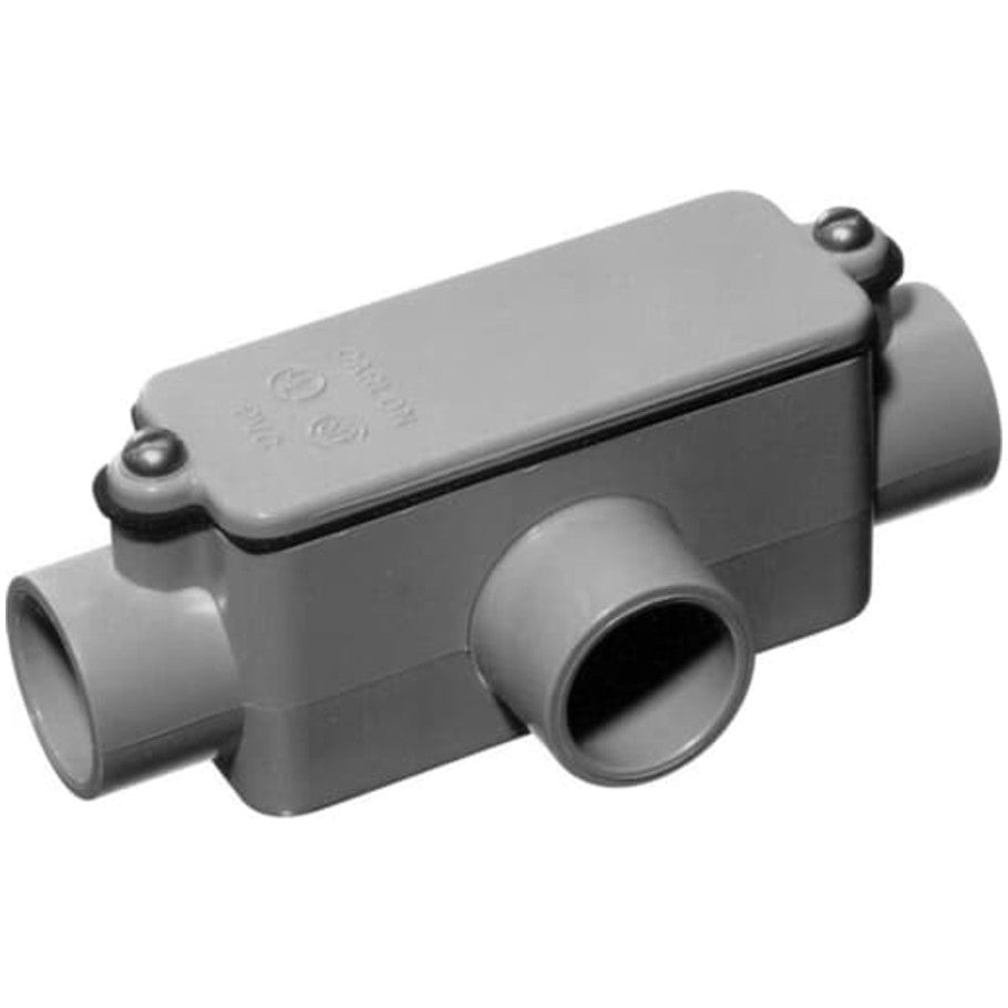 Carlon Type T Non-Metallic Conduit Body, 1 in.