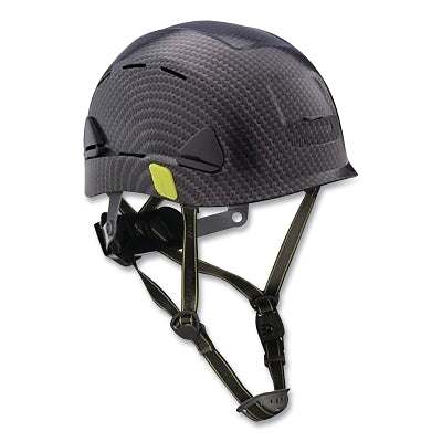 Fibre-Metal Climbing Style Safety Helmet, Type II, Dual Locking Rachet Suspension, Vented, Hydrographic