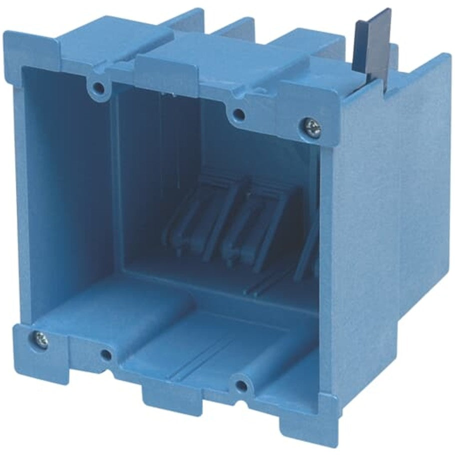 SuperBlue PVC Boxes, Old Work, 2-Gang