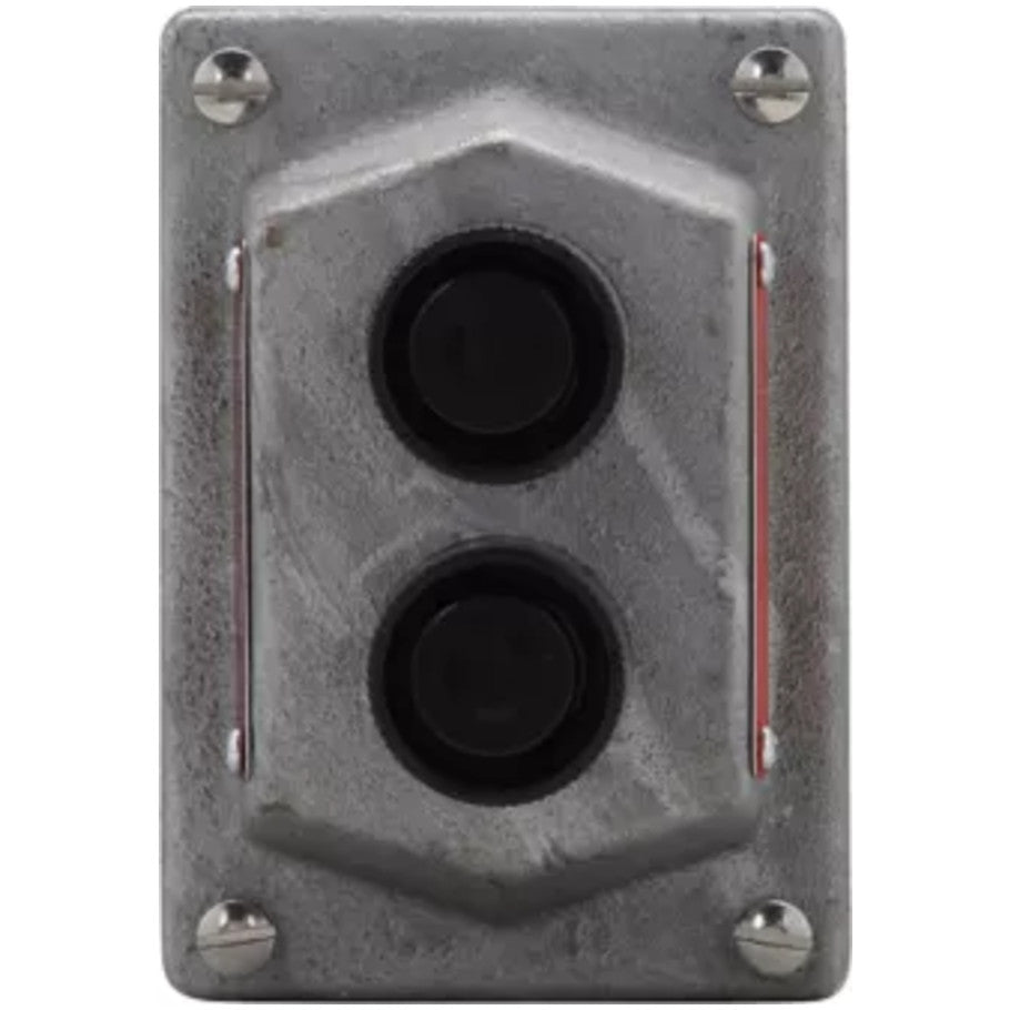 DSD Control Station Pushbutton, Front Operated, Heavy Duty, Factory Sealed, 2 NO   2 NC, 600V