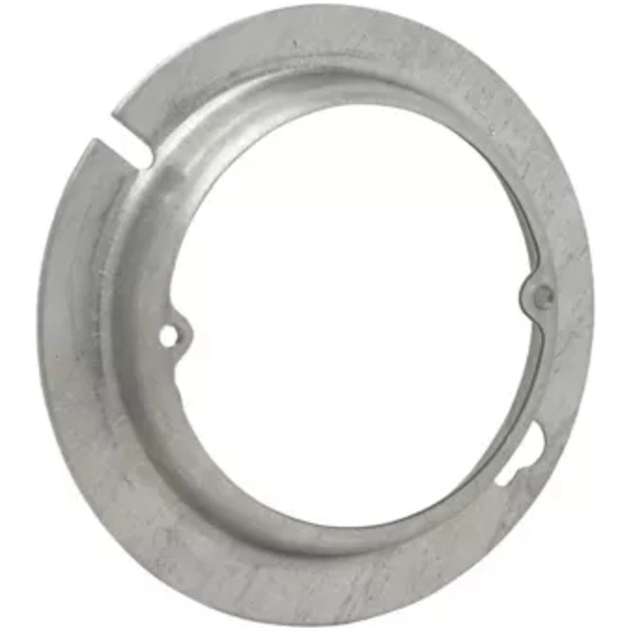 4 in. Octagon Box Cover, Steel, 1/2 in. Raised, 2-3/4 in. Opening with Ears