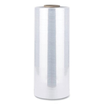 Hand Film Stretch Wrap, 5 in x 1000 ft, 80 ga, Clear