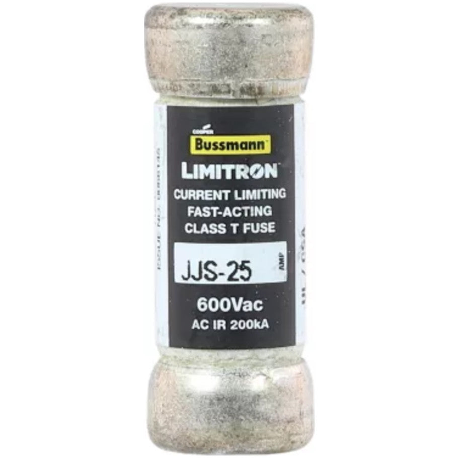 Limitron JJS Series Class T Fast Acting Fuse, Current-Limiting, 25A, 600V