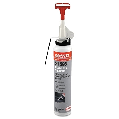 Superflex RTV, Silicone Adhesive Sealant, 190 mL Power Can, Clear
