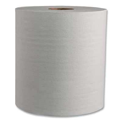 Hardwound Roll Towels, White, 7.9 in W, Case