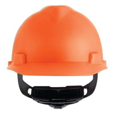 V-Gard Cap-Style Hard Hat with Fas-Trac III Suspension, Matte, Hi-Viz Orange