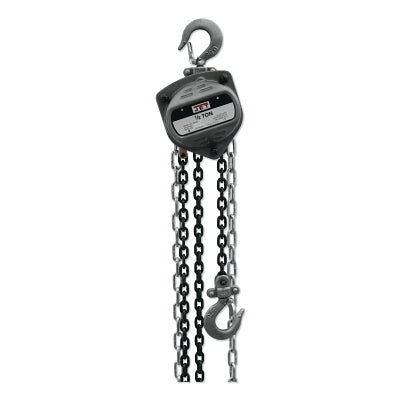 S90 Series Hand Chain Hoist, 1/2-ton, 20 ft Lifting H, 1 Fall, 11 in Head Room, 58-1/2 lb Pull Force