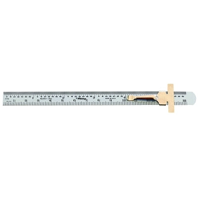 Series 950 Pocket Steel Rulers, 6 in, Stainless Steel